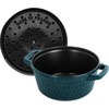 STAUB SPECIAL COCOTTE Puodas żeliwny apvalus 4 ltr, jūros spalvos