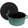 STAUB LA COCOTTE Ketaus puodas apvalus 6,7 ltr, eukaliptas