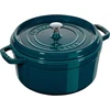 STAUB LA COCOTTE Puodas żeliwny apvalus 6.7 ltr jūros spalvos