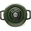 Staub 40503-109-0 Silikoninis konditerinis teptukas, juodas, medinis