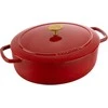 Ketaus puodas BALLARINI BELLAMONTE, 4.5 L, raudonos spalvos