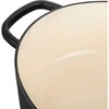 Ballarini Bellamonte ovalus ketaus puodas - juodas, 2,2 ltr