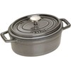STAUB LA COCOTTE Ketaus puodas ovalus 1 l, grafitas