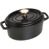STAUB LA COCOTTE Puodas ketaus ovalus 1 l, ledams