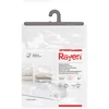 Medžiaginis rūbų krepšys Medium Rayen 45x103x16cm turkio sp./baltas
