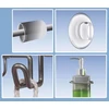 RYE RAYEN Shower shelf with soap dispensers