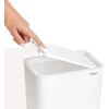 Šiukšlių dėžė RAYEN, baltos sp., 9 L
