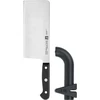 Rinkinys ZWILLING GOURMET: kiniškas kirtiklis 18 cm + galąstuvas