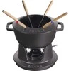 STAUB Rinkinys do fondue 18 cm, juoda
