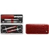 Zwilling komplektas do manicure - raudona etui, 5 dalys