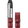 ZWILLING TWINOX Rinkinys kelioninis - raudona skórzane etui, 2 elementy