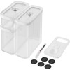 Plastikinių indelių rinkinys m zwilling fresh & save kubas 1026082