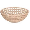 RITUALI DOMESTICI CATTURATA Koszyk apvalus duży smėlio spalva 36 x 13 cm
