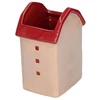 RITUALI DOMESTICI DICASA 2 namelio formos vazono užvalkalų rinkinys 10 x 8,5 x 15,5 cm