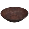 RITUALI DOMESTICI PERSEO 2 medinių dekoratyvinių dubenėlių rinkinys 24,5 x 6,5 cm