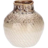 RITUALI DOMESTICI SPOLIA Wazon - 15.5 x 14 cm, smėlio spalva
