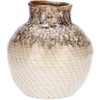 RITUALI DOMESTICI SPOLIA Wazon - 15.5 x 14 cm, smėlio spalva