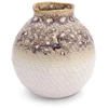 RITUALI DOMESTICI SPOLIA Wazon - 18 x 17 cm, smėlio spalva