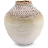 RITUALI DOMESTICI SPOLIA Wazon - 38 x 36 cm, smėlio spalva