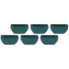 ROSE&amp;TULIPANI CONCERTO OTTANIO Rinkinys iš 6 kvadratinių dubenėlių 8 cm
