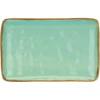 ROSE&amp;TULIPANI CONCERTO VERDE ACQUA Rinkinys iš 4 stačiakampių padėklų 20 x 13 cm