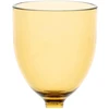 ROSE&amp;TULIPANI FIABA 6 akrilinių vyno taurių rinkinys 400 ml, gintaras