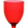 ROSE&amp;TULIPANI FIABA 6 akrilinių vyno taurių rinkinys 400 ml, raudona