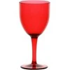 ROSE&amp;TULIPANI FIABA 6 akrilinių vyno taurių rinkinys 400 ml, raudona