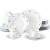 Select SET Seltmann Weiden 4003106989862 stalo reikmenų rinkinys 30 vnt Porcelianas Balta
