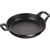 STAUB apvali mini kepimo ir troškinimo forma, 20 cm, juoda