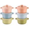 STAUB DOVANŲ DOVANOS 6x Mini Cocotte apvalios 10 cm, įvairiaspalvės