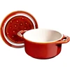 STAUB GIFT GIVING Mini cocotte apvalus 200 ml, kaštoninis