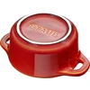 STAUB GIFT GIVING Mini cocotte apvalus 200 ml, kaštoninis