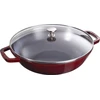 STAUB ketaus keptuvė su dangčiu, 30 cm, grenadino spalvos