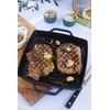 Zwilling STAUB kvadratinė ketaus keptuvė su dviem rankenomis 40511-683-0 - juoda 28 cm