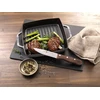 Staub grilio keptuvė indukcinė kvadratinė 28 cm grafito pilka