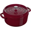 STAUB LA COCOTTE Ketaus puodas apvalus 3,85 ltr, bordo