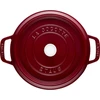 STAUB LA COCOTTE Ketaus puodas apvalus 3,85 ltr, bordo