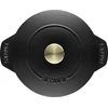 STAUB LA COCOTTE Mały garnek apvalus 16 cm, juoda