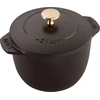 STAUB LA COCOTTE Mały garnek apvalus 16 cm, juoda