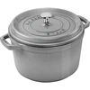 STAUB LA COCOTTE Puodas żeliwny apvalus aukštas 4.8 ltr, grafito