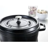 Staub La Cocotte Apvalus ketaus puodas 800 ml, juodas, PRANCŪZŲ