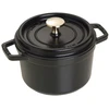 STAUB LA COCOTTE Puodas żeliwny apvalus 1.2 ltr, juoda