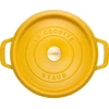 Staub La Cocotte 26 cm apvali, citrinos spalvos, ketaus