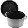 STAUB LA COCOTTE Puodas żeliwny apvalus aukštas 4.8 ltr, grafito