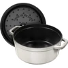 Apvalus ketus puodas Zwilling STAUB 1,7 L, 18 cm, kreminės spalvos