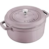 Staub apvalus ketaus puodas - 3,8 ltr, vyšnių žiedas