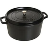 STAUB LA COCOTTE Puodas żeliwny apvalus 12.6 ltr, juoda