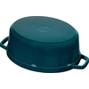 STAUB LA COCOTTE Puodas żeliwny owalny 6.7 ltr, La Mer