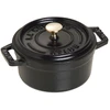STAUB MINI COCOTTE Apvalus mini ketaus puodas 250 ml, juoda